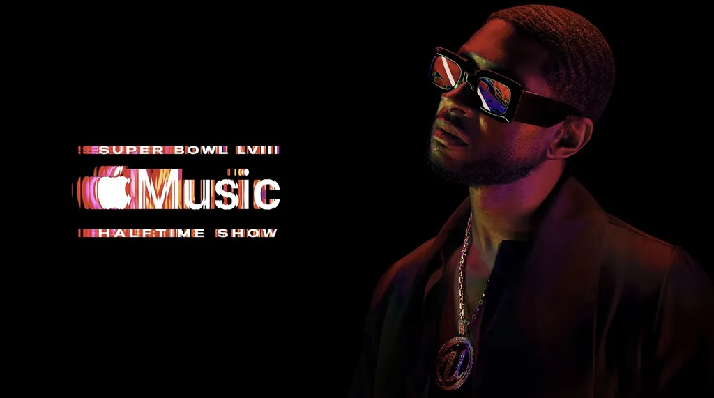 USHERハーフタイムショーをApple Musicで視聴